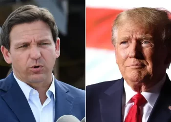 Donald Trump lauds Ron DeSantis in Iowa, gets no pushback