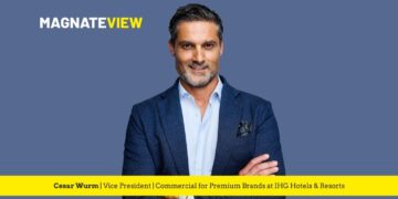 A Journey of Resilience and Leadership: An Interview with Cesar Wurm, Vice President of Commercial for Premium Brands at IHG Hotels & Resorts