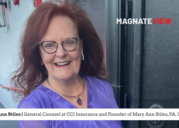 Breaking Barriers: The Trailblazing Journey of Mary Ann Stiles, General Counsel at CCI Insurance and Founder of Mary Ann Stiles, P.A. law firm