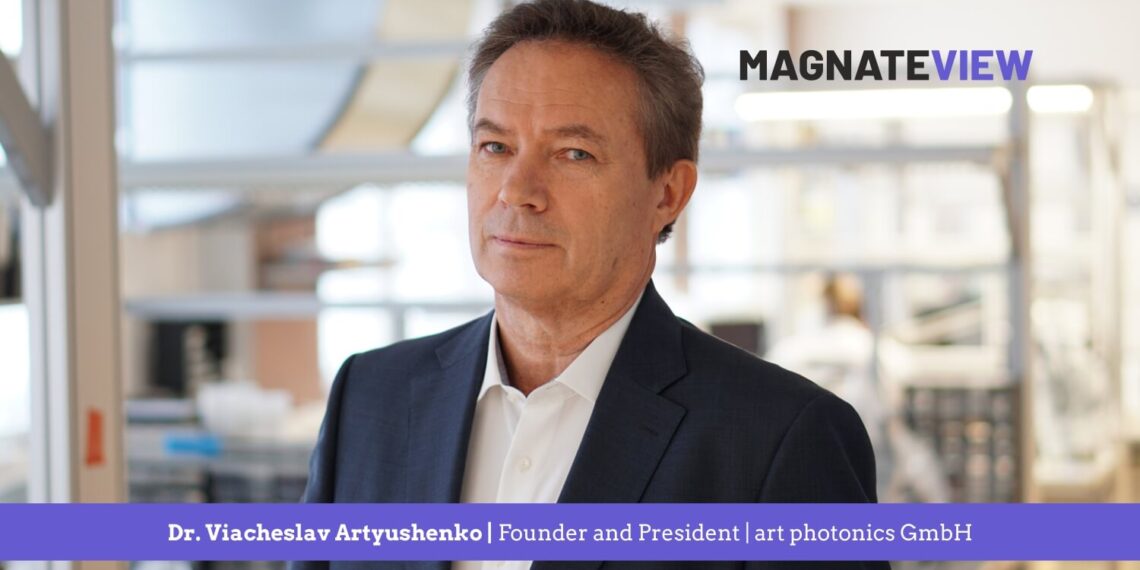 A Visionary Path in Fiber Optics: An Interview with Dr. Viacheslav Artyushenko, the Founder and President of art photonics GmbH