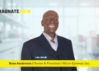 A Journey of Innovation and Connection: The Story of Boze Anderson, the Owner and President of Micro Eyewear Inc